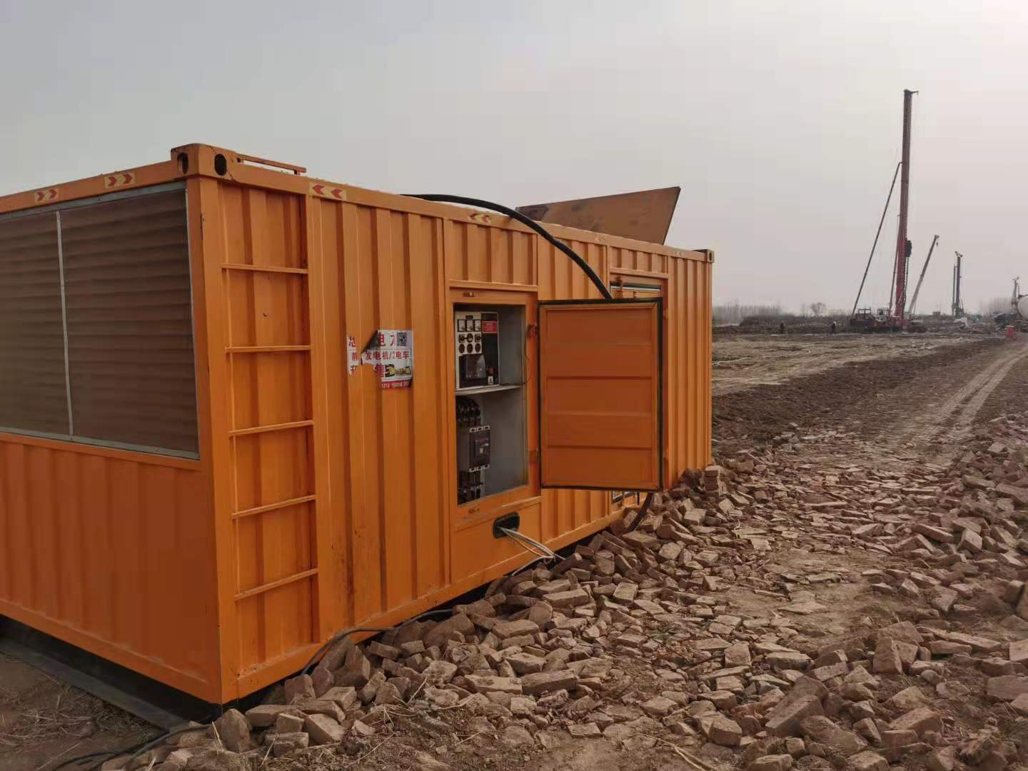 罗定发电车租赁-柴油发电机组的安装须知