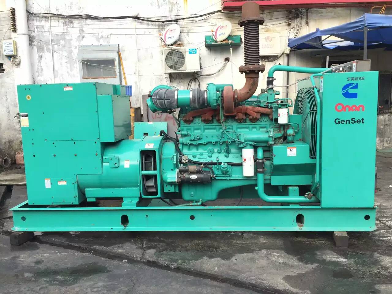 罗定租赁发电机-柴油发电机不正常冒烟的原因